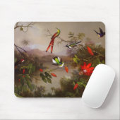 Tropische Landschaft mit zehn Hummingbirds Heade Mousepad (Mit Mouse)