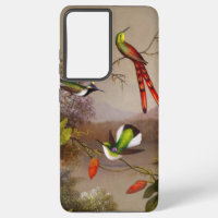 Tropische Landschaft mit zehn Hummingbirds Heade