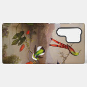 Tropische Landschaft mit zehn Hummingbirds Heade Samsung Galaxy Hülle (Rückseite (Horizontal))