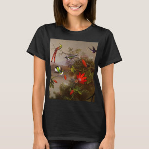 Tropische Landschaft mit zehn Hummingbirds Heade T-Shirt