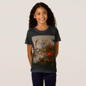 Tropische Landschaft mit zehn Hummingbirds Heade T-Shirt (Vorne ganz)