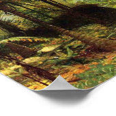 Tropische Landschaft Poster (Ecke)