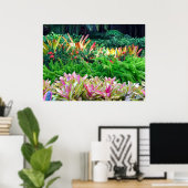 Tropische Landschaft Poster (Heimbüro)