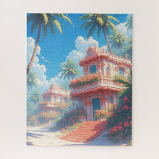 Tropische Landschaft Puzzle