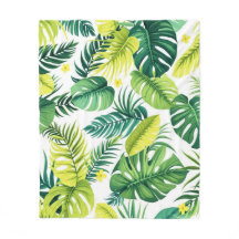 Tropische Leaf-Geschichte - Monstera & Banana Leaf