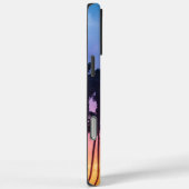 Tropische, lebendige Regenbogenfarben Sonnenunterg Case-Mate iPhone Hülle (Rückseite / Rechts)