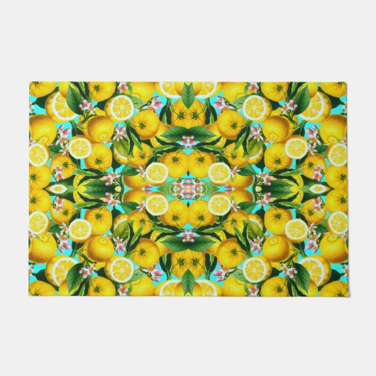 TROPISCHE LEMONS DOORMAT FUßMATTE (Vorderseite)