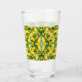 TROPISCHE LEMONS GLASTUMBLER GLAS (Vorderseite)