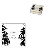 Tropische Liebe/Briefmarke Gummistempel (Stempel)