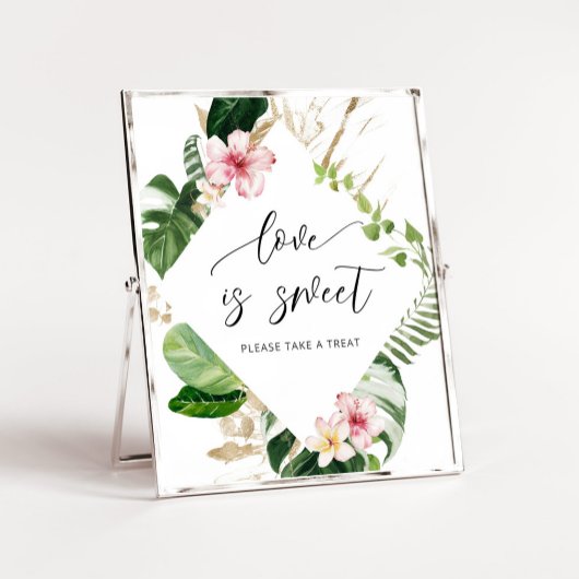 Tropische Liebe ist süß, Leckerei Poster