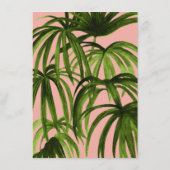 Tropische Liebe/Menü Menükarte (Rückseite)