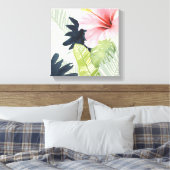 Tropische Lochkollektion Leinwanddruck (Insitu (Schlafzimmer))