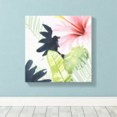 Tropische Lochkollektion Leinwanddruck (Insitu (Holzboden))