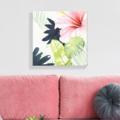 Tropische Lochkollektion Leinwanddruck (Insitu (Wohnzimmer))