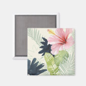 Tropische Lochkollektion Magnet (Vorderseite/Rückseite)