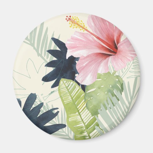 Tropische Lochkollektion Magnet (Vorne)