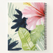 Tropische Lochkollektion Notizblock (Rückseite)