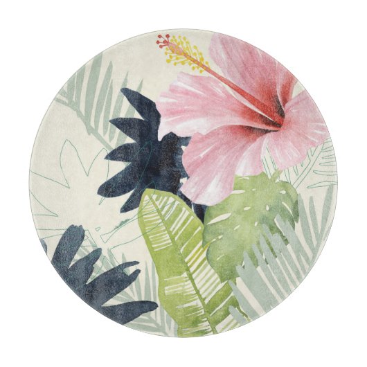 Tropische Lochkollektion Schneidebrett (Vorderseite)