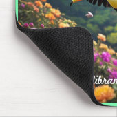 "Tropische Majestät" Mousepad (Ecke)