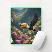 "Tropische Majestät" Mousepad (Mit Mouse)