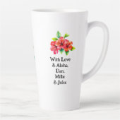 Tropische Mama mit Hibiskus Milchtasse (Rechts)