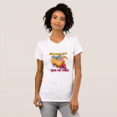 Tropische Mango Cocktail Vibes, Frauen schlank T-Shirt (Vorne ganz)