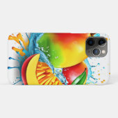 Tropische Mango-Leckerei Case-Mate iPhone Hülle (Rückseite (Horizontal))