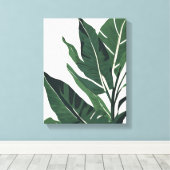 Tropische Mauer Kunst Leinwanddruck (Insitu (Holzboden))