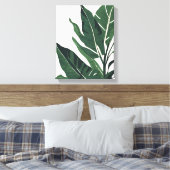 Tropische Mauer Kunst Leinwanddruck (Insitu (Schlafzimmer))