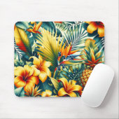 Tropische Maus Mousepad (Mit Mouse)