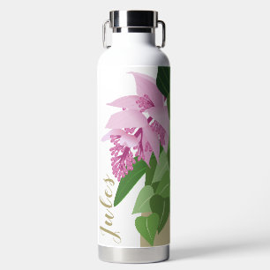Tropische Medinilla Pink-Blume Trinkflasche