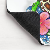Tropische Meeresschildkröte Mousepad (Ecke)