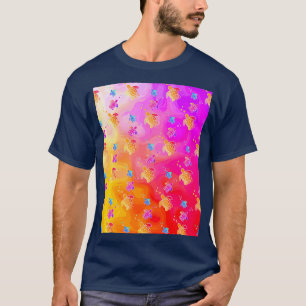 Tropische Meeresschildkröten Grafik T-Shirt