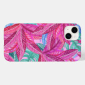 Tropische Mode Case-Mate iPhone Hülle (Rückseite (Horizontal))