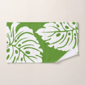 tropische moderne hawaiianische Steppe Badhandtuch Set (Handtuch)