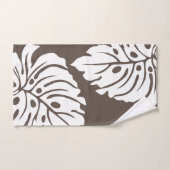 tropische moderne hawaiianische Steppe Badhandtuch Set (Handtuch)