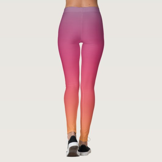 Tropische moderne Steigung des Leggings (Rückseite)