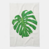 Tropische Monstera Blatt-Geschirrtücher Handtuch (Vertikal)