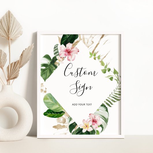 Tropische Monsterie Poster