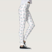 Tropische Mops Leggings (Rechts)