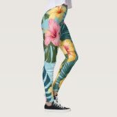 Tropische Motive Leggings (Rechts)