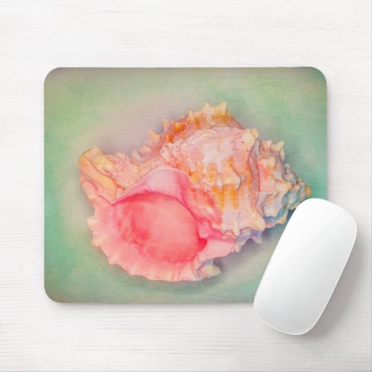 Tropische Muschel Mousepad (Mit Mouse)