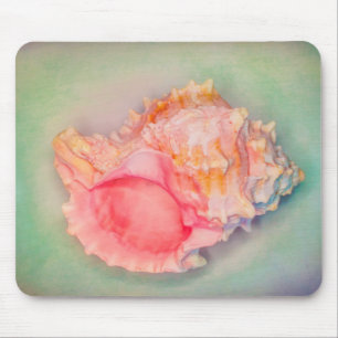 Tropische Muschel Mousepad