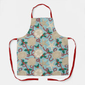 Tropische Muscheln an der Weihnachtsküste - Rot Schürze (Vorderseite)