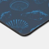 Tropische Muscheln Schreibtischunterlage (Ecke)