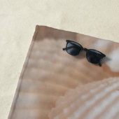 Tropische Muscheln Strandfotografie Strandtuch (Beispiel)