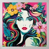 Tropische Muse Poster (Vorne)