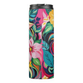 Tropische Muse Thermosbecher (Rückseite)