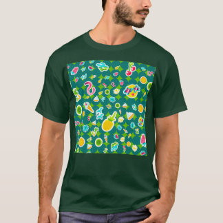 tropische Muster der Natur T-Shirt