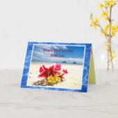 Tropische Muttertagskarte Karte (Gelbe Blume)